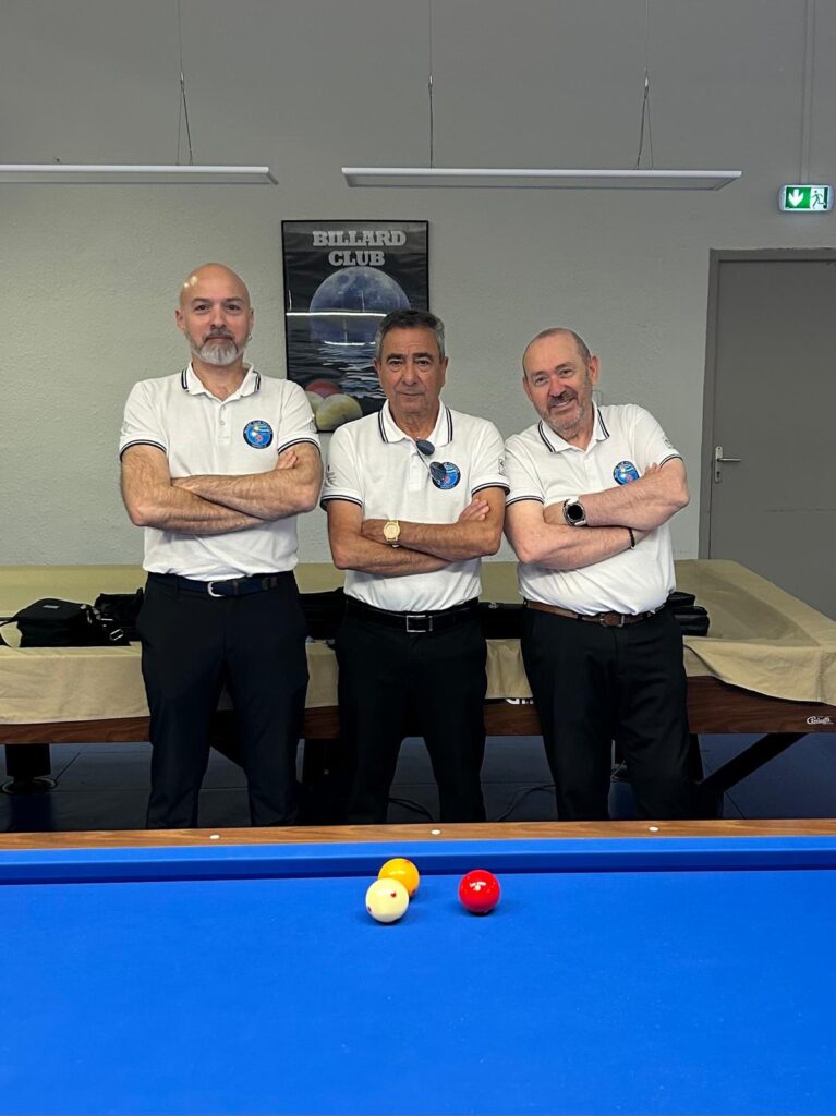 Equipe de MARSEILLE 
Jean Marc GOAILLARD - Alain AZOULAY- Patrick HUGUET 